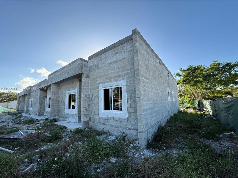 In-progress construction of a new home in , Miami Gardens, FL (Image 9).