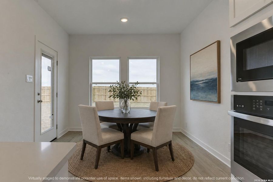 Furnished interior view inside a new home in Cordova Trails, Seguin (Image 16).