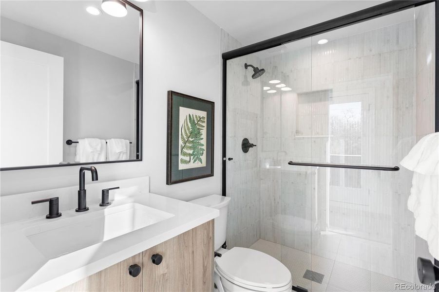 Furnished interior view inside a new home in , Denver (Image 16).