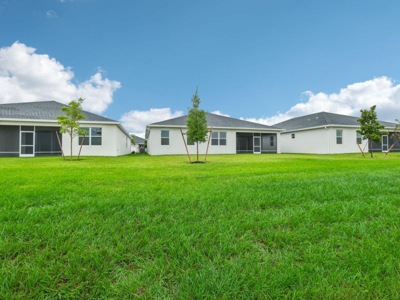 Exterior of the Coral floorplan at 6398 NW Sweetwood Dr