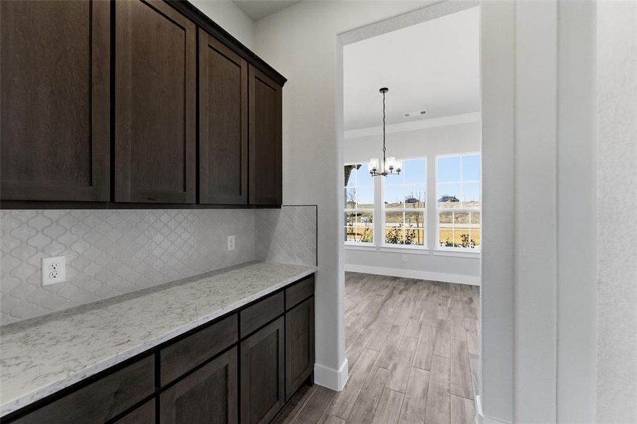 Furnished interior view inside a new home in Creekview Addition, Van Alstyne (Image 6).