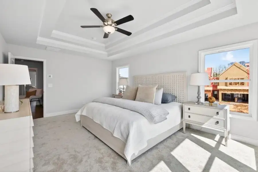 Furnished interior view inside a new home in , Suwanee (Image 15).