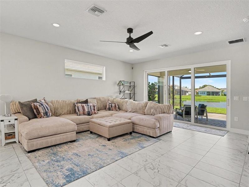 Furnished interior view inside a new home in , Sarasota (Image 18). Furnished interior view inside a new home in , Sarasota (Image 18).