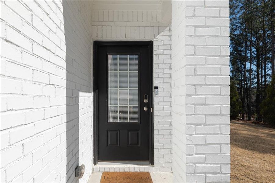 Exterior details and patio area of a home in , Smyrna (Image 23).