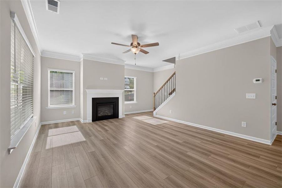 Spacious, unfurnished interior of a new home in Jones Ridge, Dallas (Image 23).