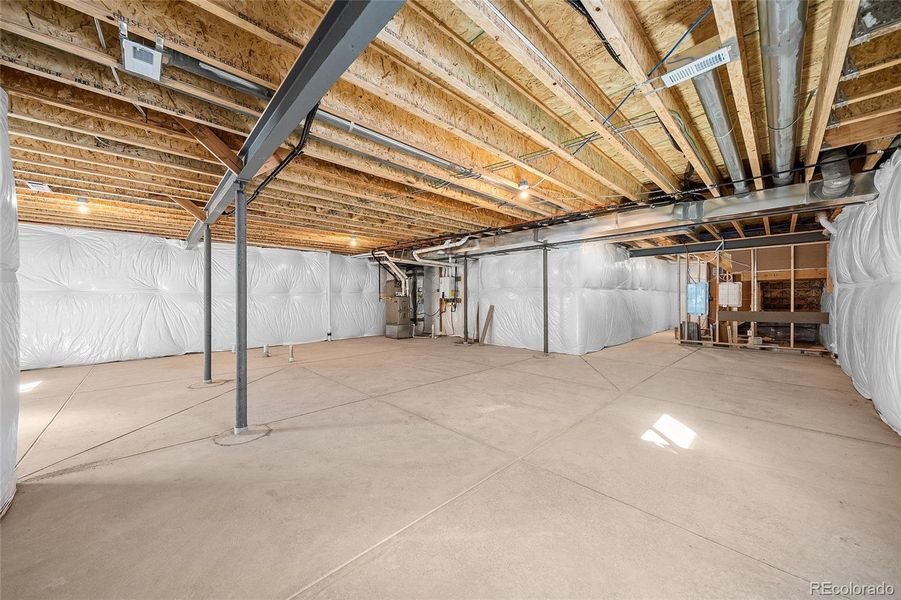 In-progress construction of a new home in , Littleton, CO (Image 35).