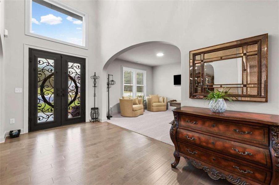Furnished interior view inside a new home in , Conyers (Image 5).