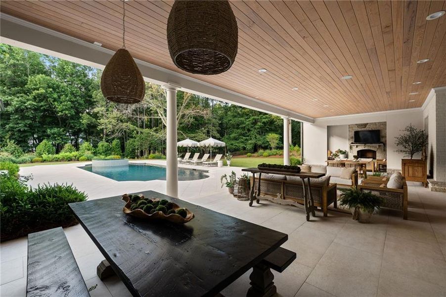Exterior details and patio area of a home in , Canton (Image 29). Exterior details and patio area of a home in , Canton (Image 29).