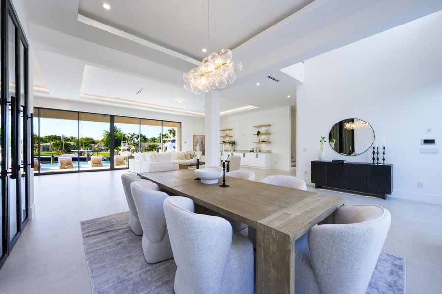 Furnished interior view inside a new home in , Palm Beach Gardens (Image 13).