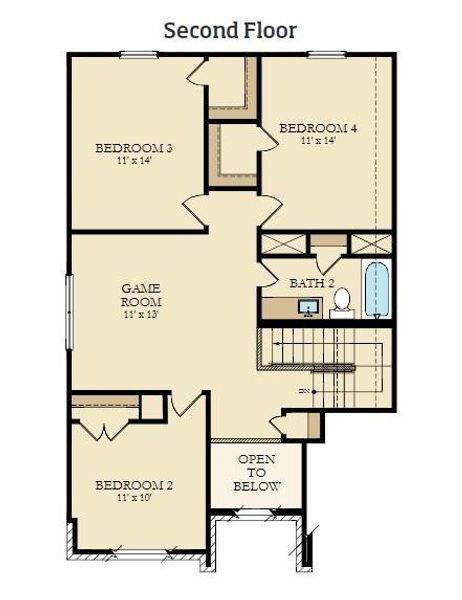 Image 3 of a home in Sterling Point at Baytown Crossings: Wildflower II Collection. Image 3 of a home in Sterling Point at Baytown Crossings: Wildflower II Collection.