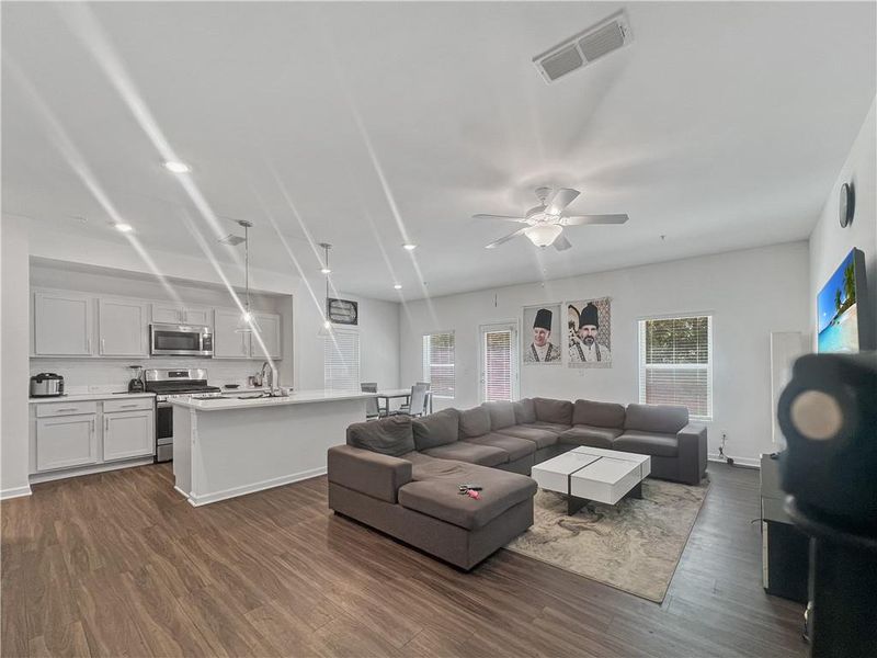 Furnished interior view inside a new home in , Douglasville (Image 8).