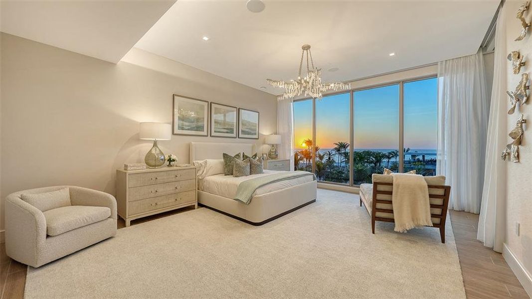 Furnished interior view inside a new home in , Longboat Key (Image 19). Furnished interior view inside a new home in , Longboat Key (Image 19).