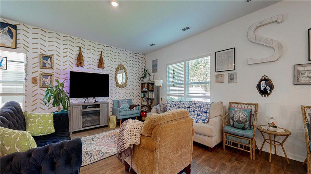 Furnished interior view inside a new home in Sawmill Branch Express, Palm Coast (Image 33).
