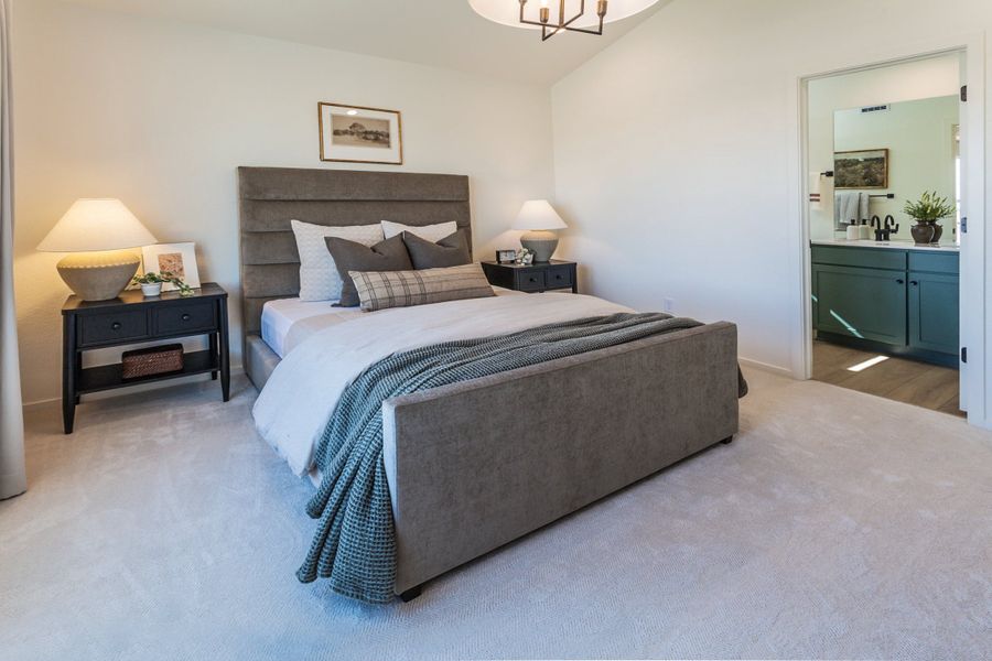 Representative furnished interior of a home built from the Marigold by Hartford Homes in Bloom, Fort Collins (Image 45).