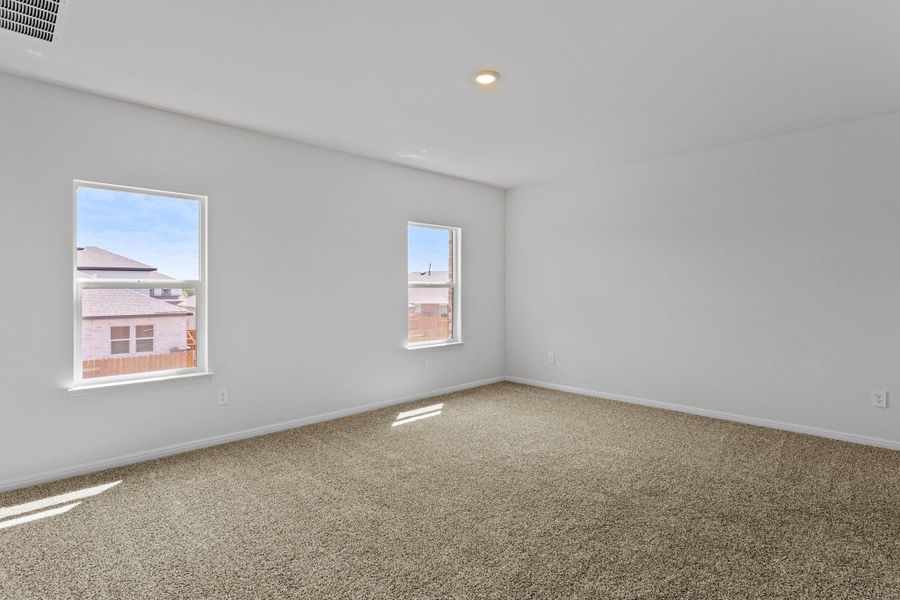 Spacious, unfurnished interior of a new home in Bar W Ranch, Georgetown (Image 16). Spacious, unfurnished interior of a new home in Bar W Ranch, Georgetown (Image 16).