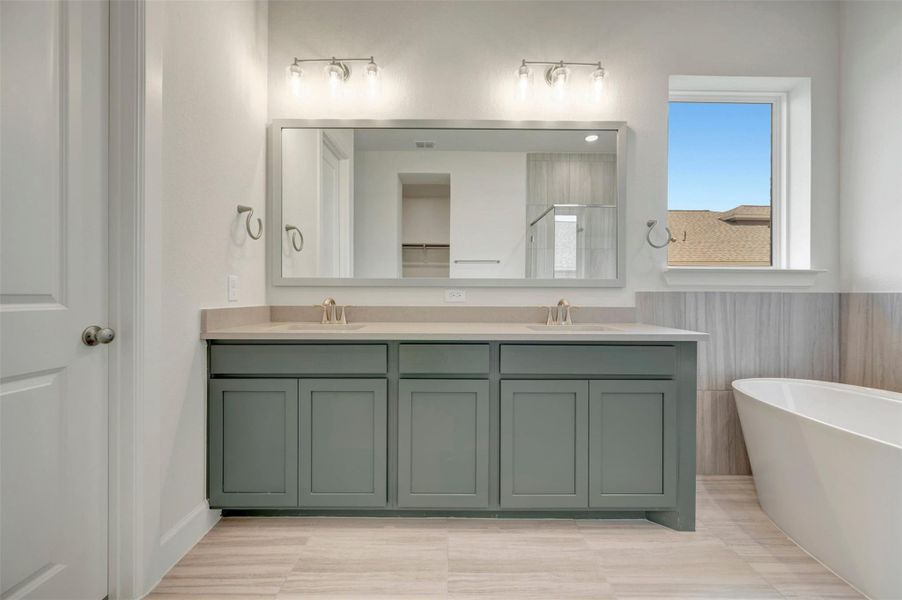 Furnished interior view inside a new home in Meridiana - Ascent Collection, Manvel (Image 12). Furnished interior view inside a new home in Meridiana - Ascent Collection, Manvel (Image 12).