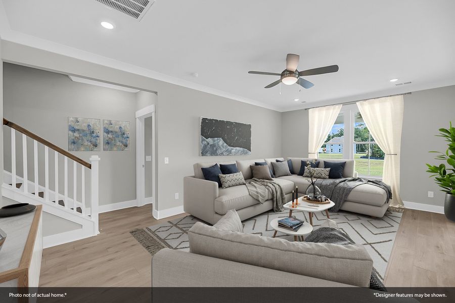 Furnished interior view inside a new home in Arcadia, Myrtle Beach (Image 7).