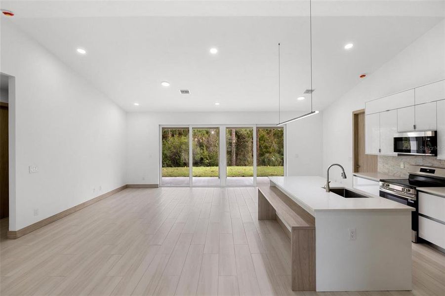 Furnished interior view inside a new home in , North Port (Image 5). Furnished interior view inside a new home in , North Port (Image 5).