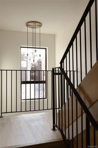 Stairs and Open to Foyer