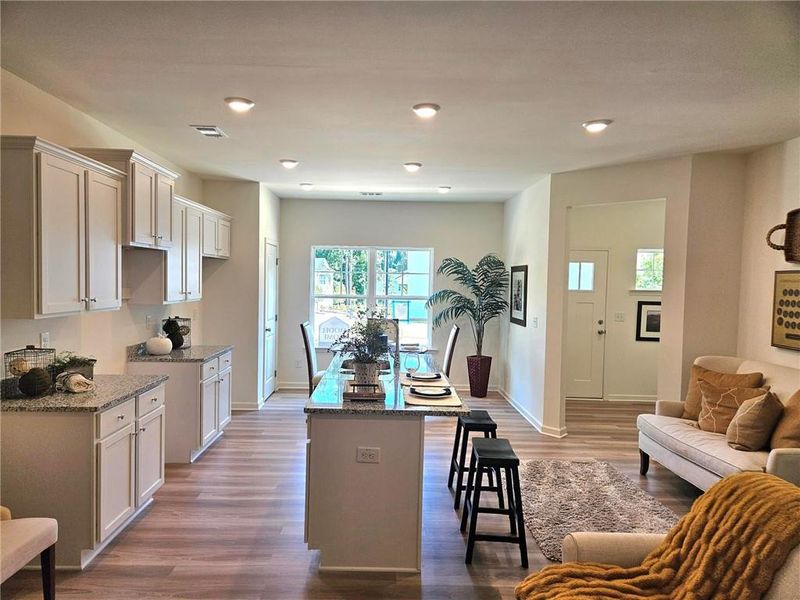 Furnished interior view inside a new home in , Conyers (Image 5).