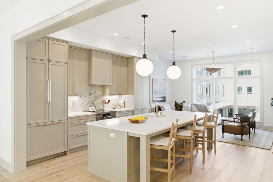 Furnished interior view inside a new home in , Charleston (Image 10). Furnished interior view inside a new home in , Charleston (Image 10).