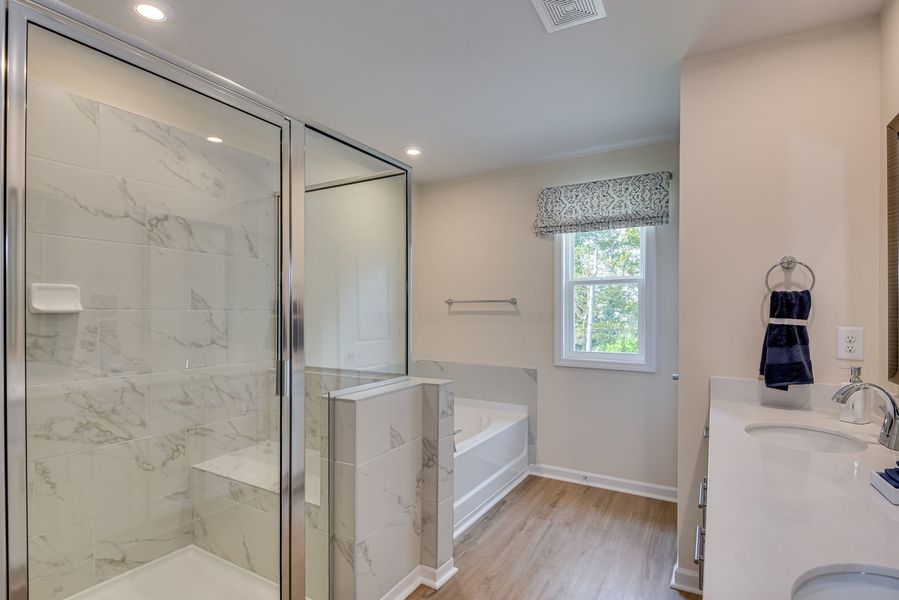 Primary Bathroom Shower and Tub Primary Bathroom Shower and Tub