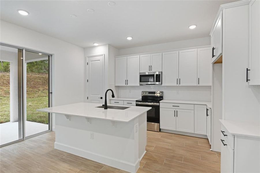 Furnished interior view inside a new home in Seasons at Wekiva Ridge, Mount Dora (Image 5).