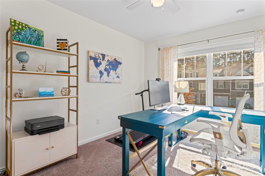 Furnished interior view inside a new home in Harper's Run, Matthews (Image 36).