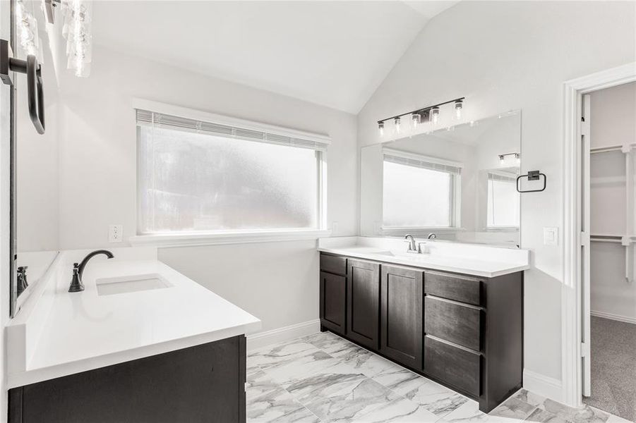 Furnished interior view inside a new home in Villages of Walnut Grove, Midlothian (Image 13).