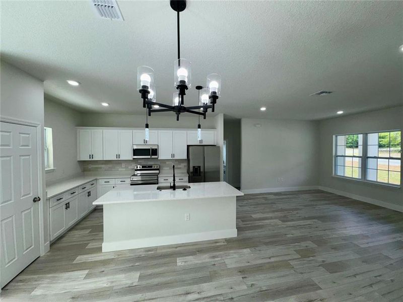 Furnished interior view inside a new home in , Citrus Springs (Image 8).