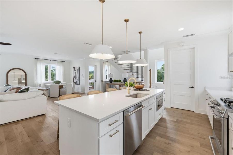 Furnished interior view inside a new home in , Tampa (Image 26).