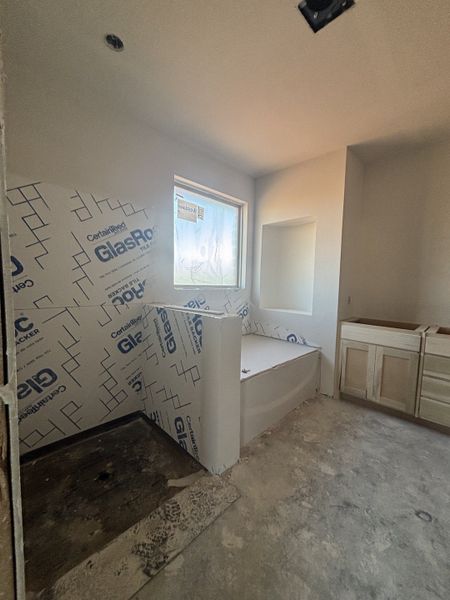 In-progress construction of a new home in Stoneview, Glen Rose, TX (Image 40). In-progress construction of a new home in Stoneview, Glen Rose, TX (Image 40).