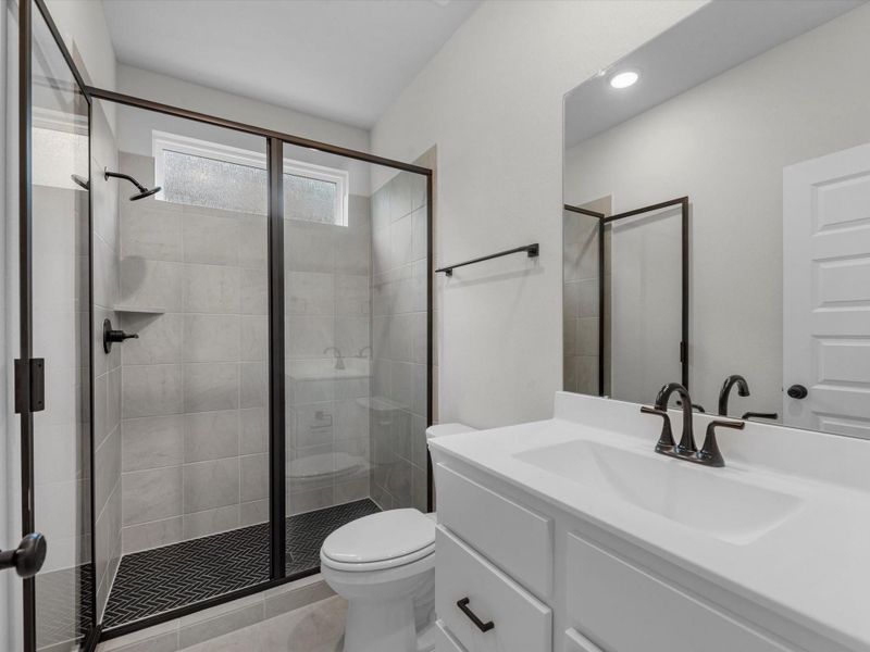 Furnished interior view inside a new home in Trillium 50′, Richmond (Image 8).