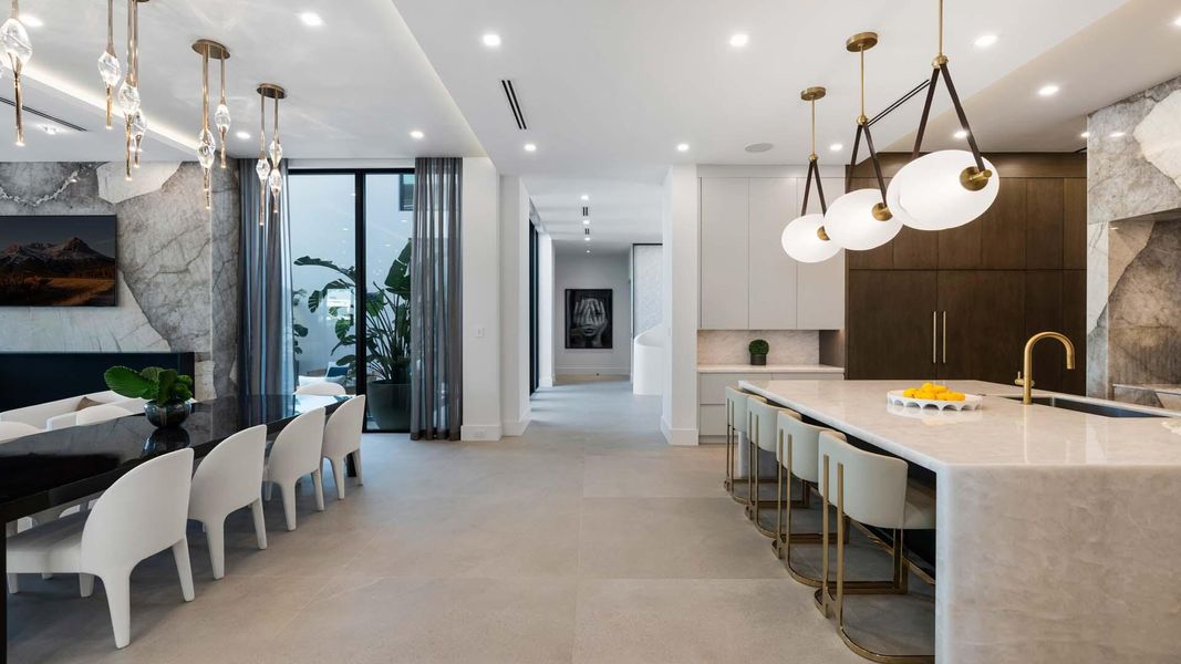 Furnished interior view inside a new home in , Boca Raton (Image 3).