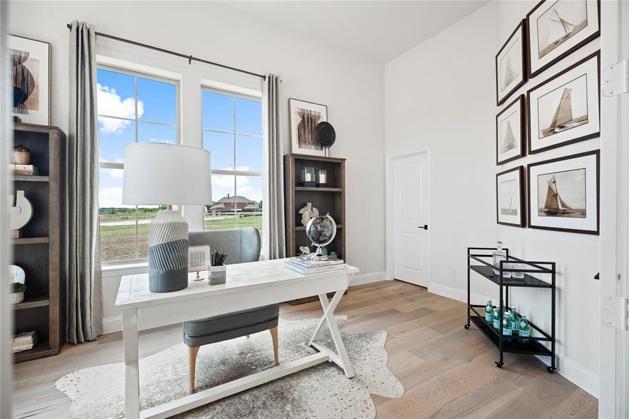 Beazer Homes Lovers Landing Madison Floorplan. This is not a photo of the actual home, but is a photo of the Madison floorplan.