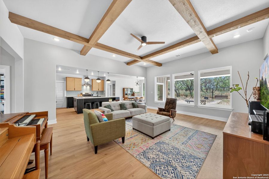 Furnished interior view inside a new home in , Devine (Image 6).