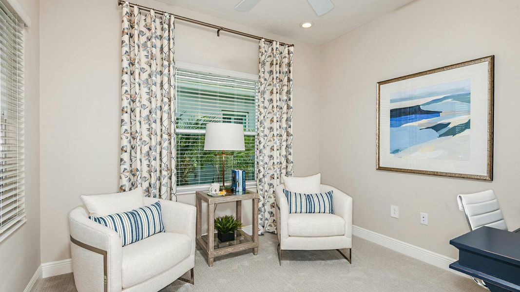 Furnished interior view inside a new home in Palmera Real Estate and Homes for Sale in Venice, FL - Neal Communities, Venice (Image 20). Furnished interior view inside a new home in Palmera Real Estate and Homes for Sale in Venice, FL - Neal Communities, Venice (Image 20).