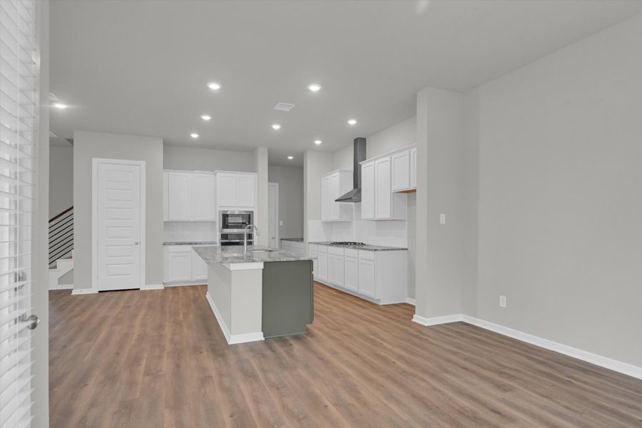 Furnished interior view inside a new home in Summer Place 35', Montgomery (Image 9). Furnished interior view inside a new home in Summer Place 35', Montgomery (Image 9).