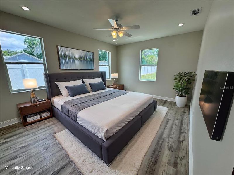 Furnished interior view inside a new home in , Dade City (Image 15).