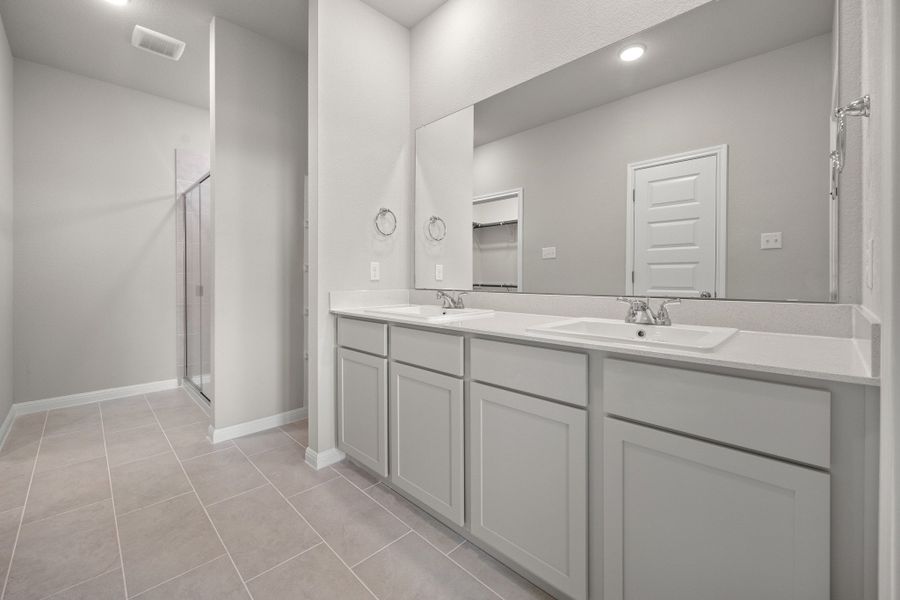 Furnished interior view inside a new home in Trinity Ranch, Elgin (Image 12).