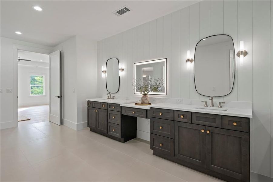 Furnished interior view inside a new home in , Dacula (Image 14).