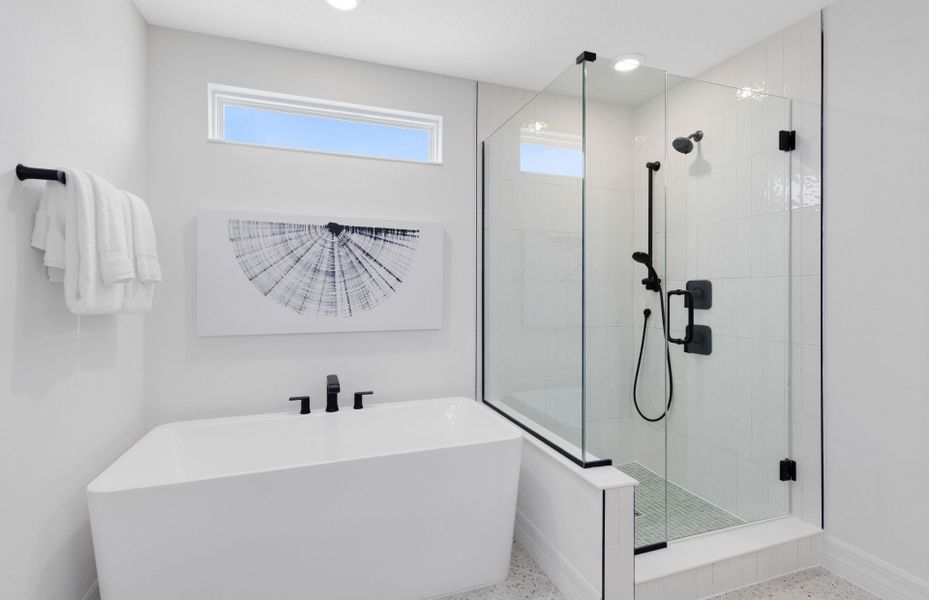 Representative furnished interior of a home built from the Serena by Pulte Homes in The Grow, Orlando (Image 10).