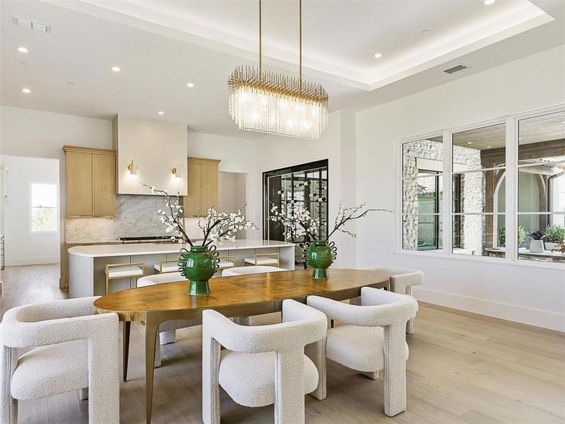Furnished interior view inside a new home in , Southlake (Image 4).