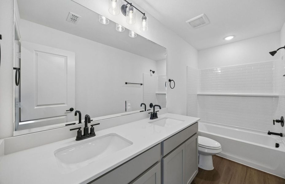 Furnished interior view inside a new home in Pinnacle at Legacy Hills, Celina (Image 6).