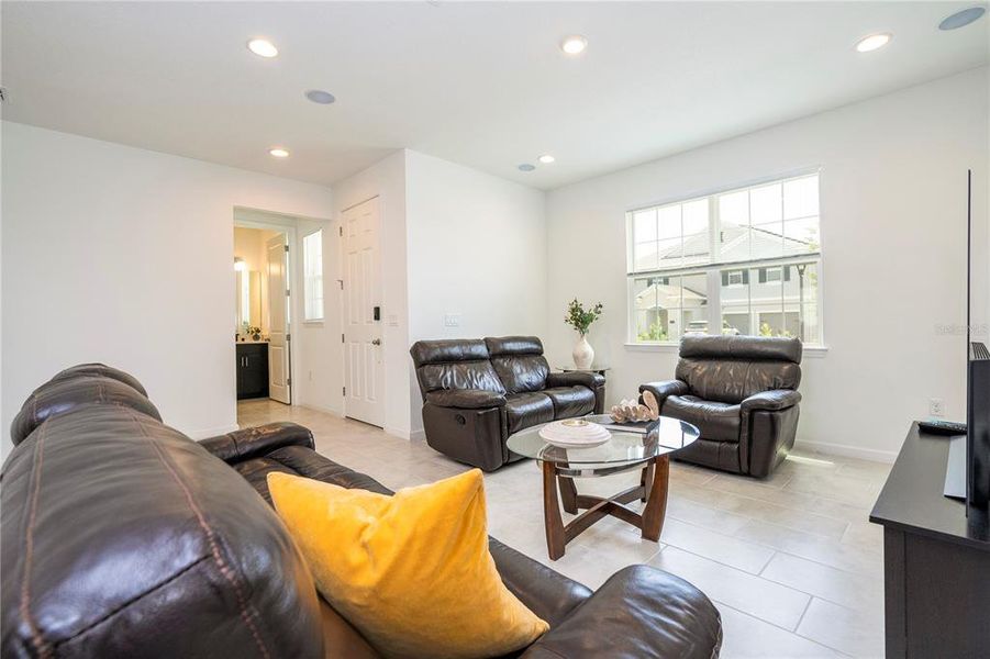 Furnished interior view inside a new home in , Winter Garden (Image 15). Furnished interior view inside a new home in , Winter Garden (Image 15).