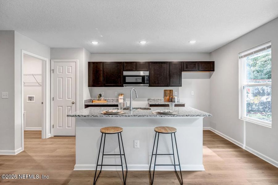 Furnished interior view inside a new home in , Jacksonville (Image 12).