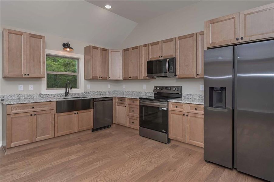 Furnished interior view inside a new home in , Buchanan (Image 6).