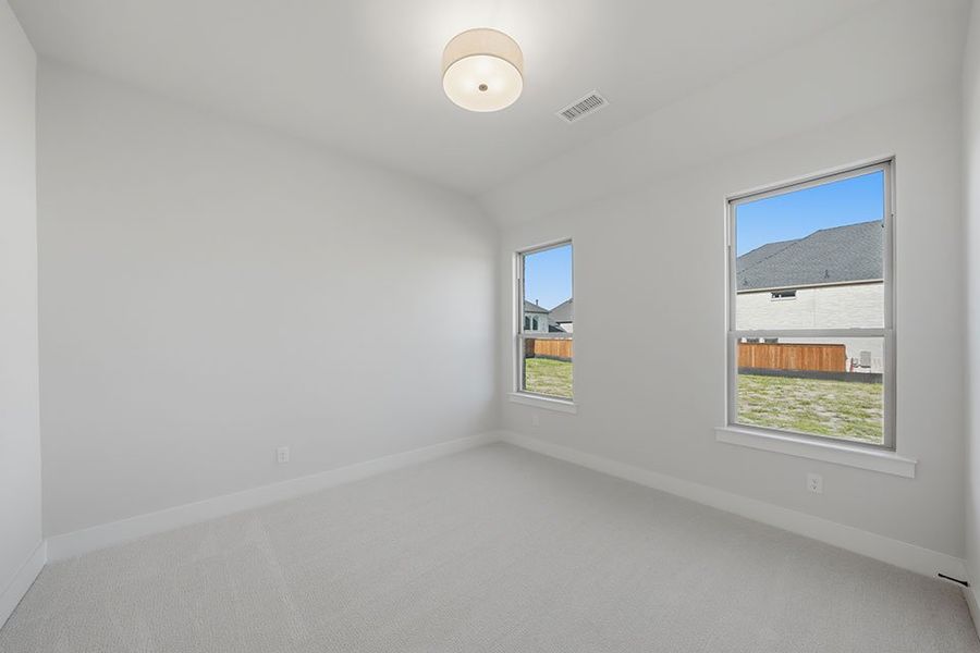Spacious, unfurnished interior of a new home in The Homestead - 62', Rockwall (Image 20).