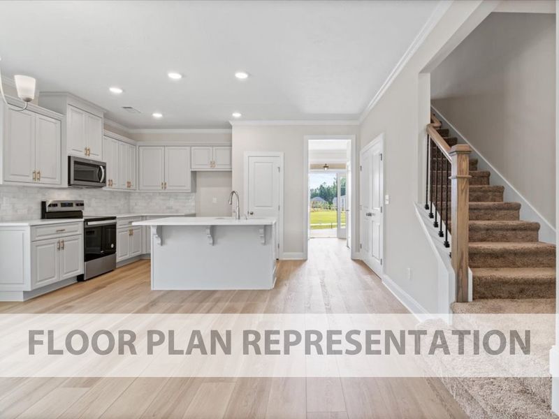 Furnished interior view inside a new home in Windsor, North Augusta (Image 6). Furnished interior view inside a new home in Windsor, North Augusta (Image 6).