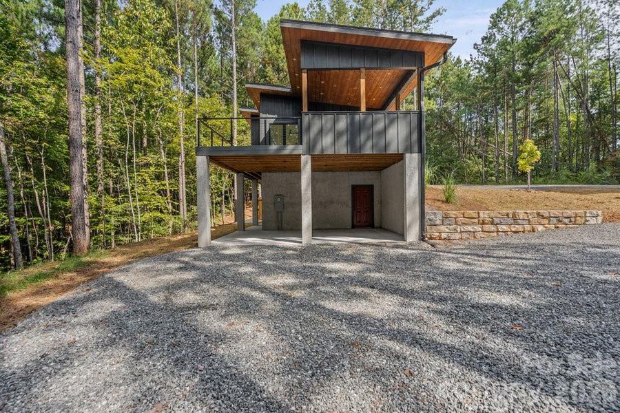 Exterior details and patio area of a home in , Union Mills (Image 25).